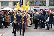 Einzug der Narrhalla samt Garde auf dem Marienplatz (©Foto. Martin Schmitz)